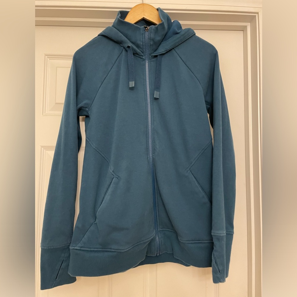 Athleta Triumph Hoodie, Blue, Large
